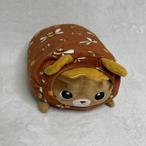 Honey Bees Slumber Plushies Moosh Moosh Plush Toy 9" - Picture 1 of 9